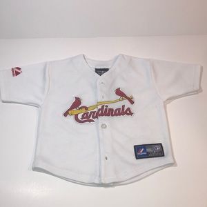 18 mos Authentic MLB St. Louis Cardinals White Home Jersey